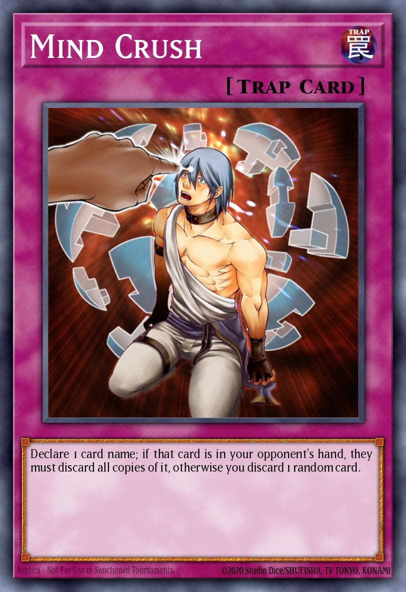 Mind Crush Gates of the Underworld Structure Deck card