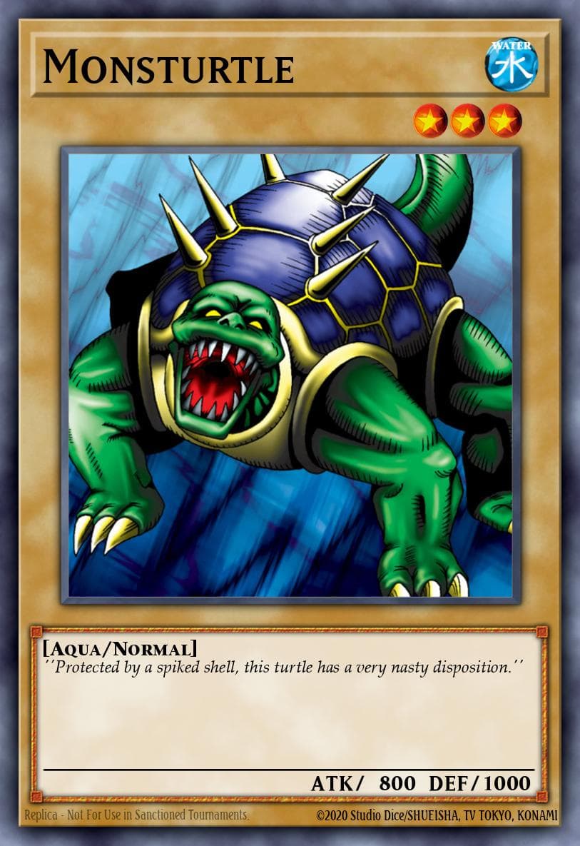 Monsturtle 游戏王 card