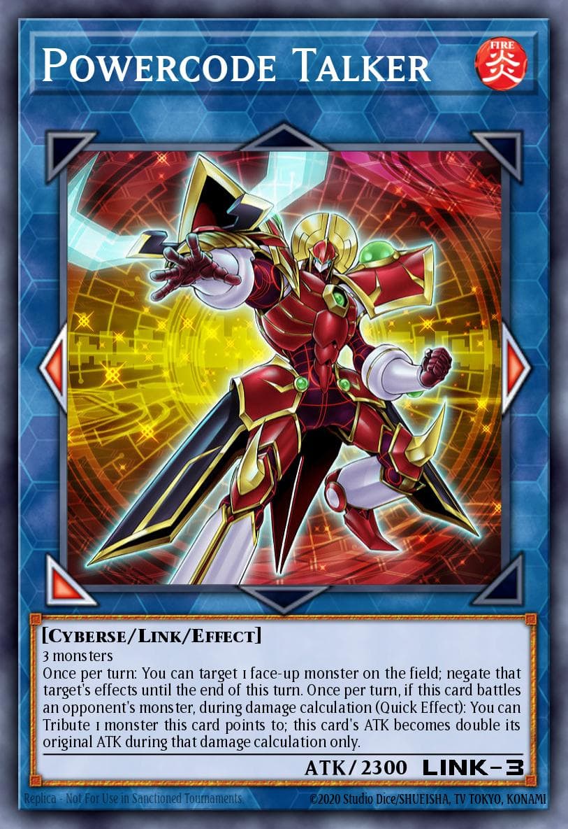 Powercode Talker Structure Deck: Powercode Link card