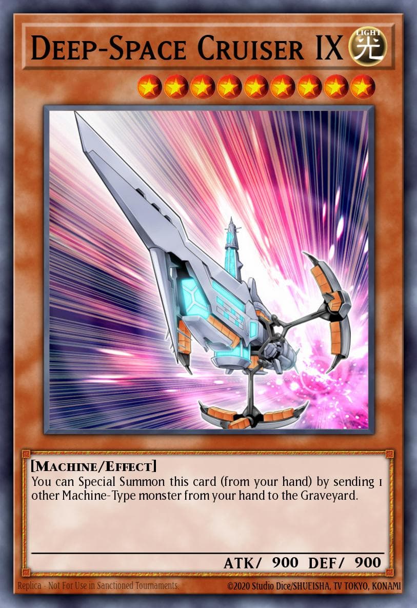 Deep-Space Cruiser IX Legacy of the Valiant: Deluxe Edition card