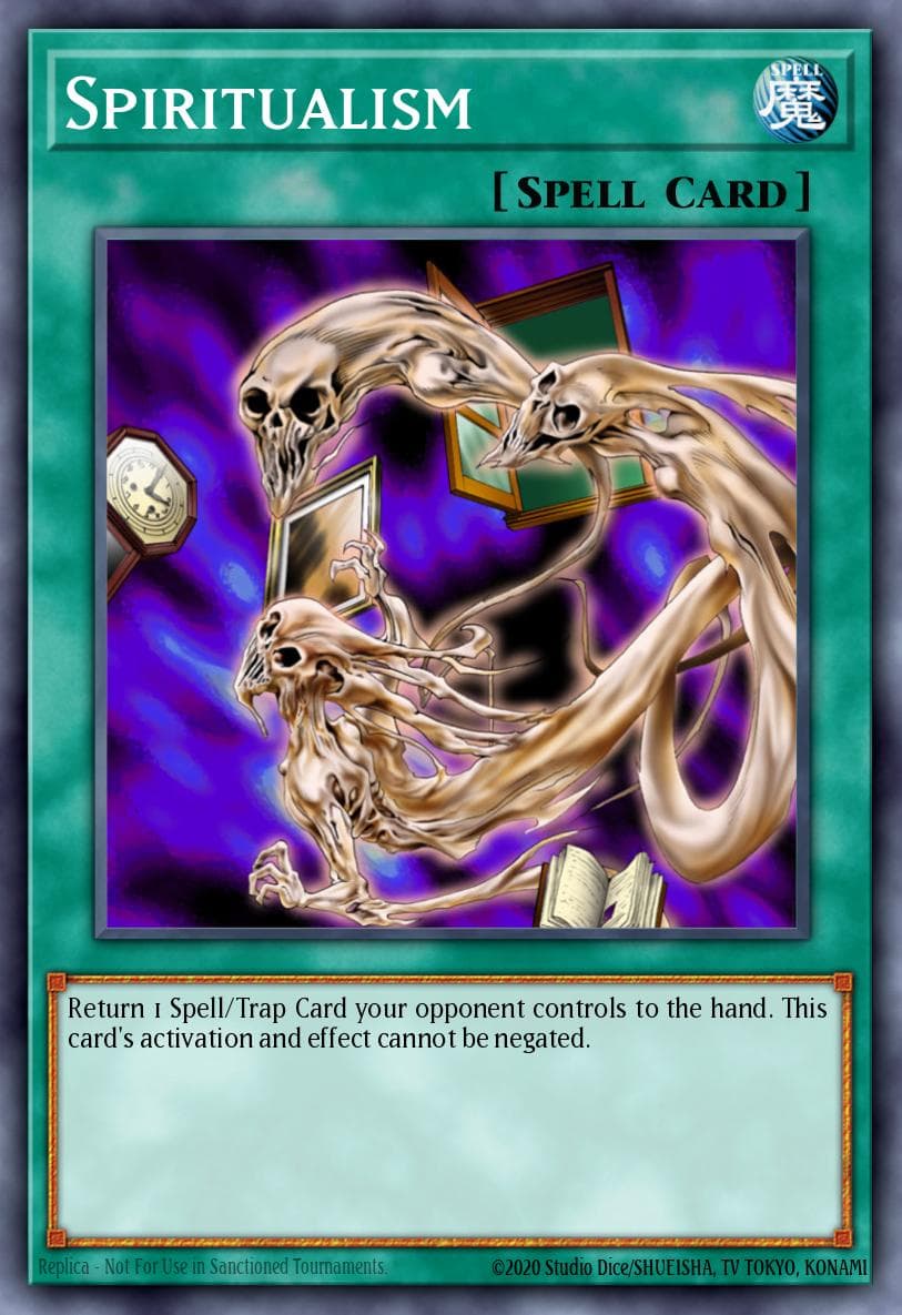 Spiritualism Labyrinth of Nightmare card