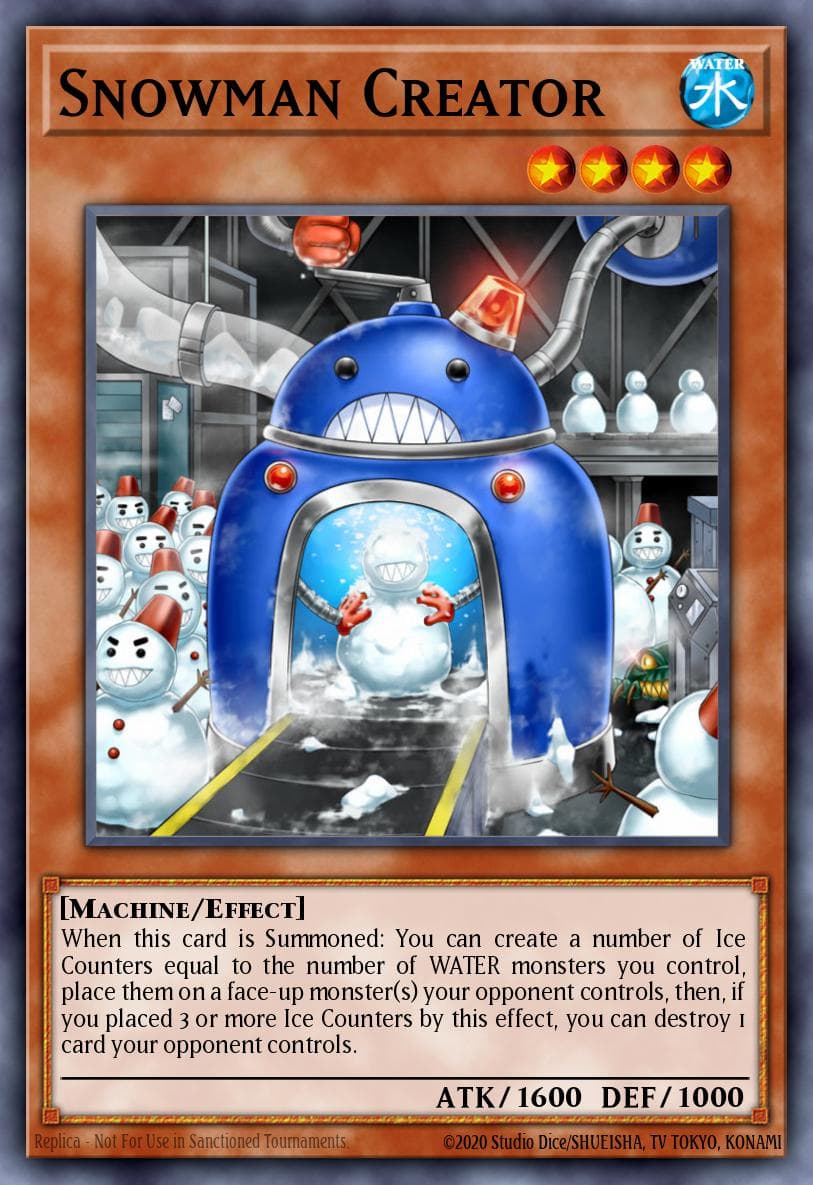 Snowman Creator Abyss Rising: Special Edition card
