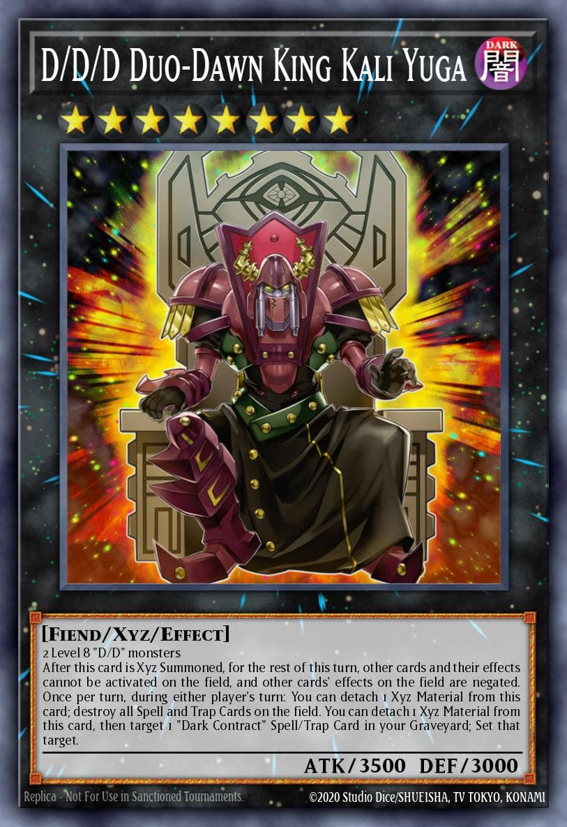 D/D/D Duo-Dawn King Kali Yuga Dimension of Chaos: Special Edition card