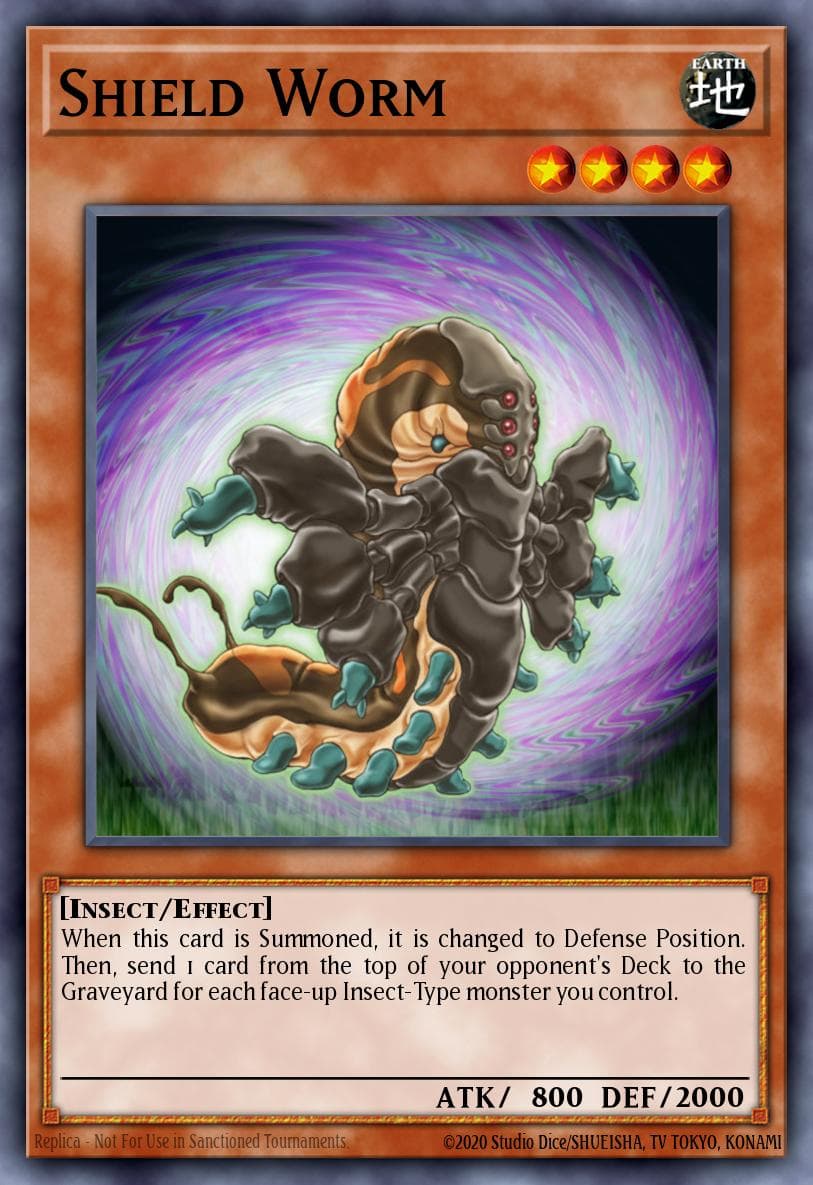 Shield Worm Absolute Powerforce: Special Edition card