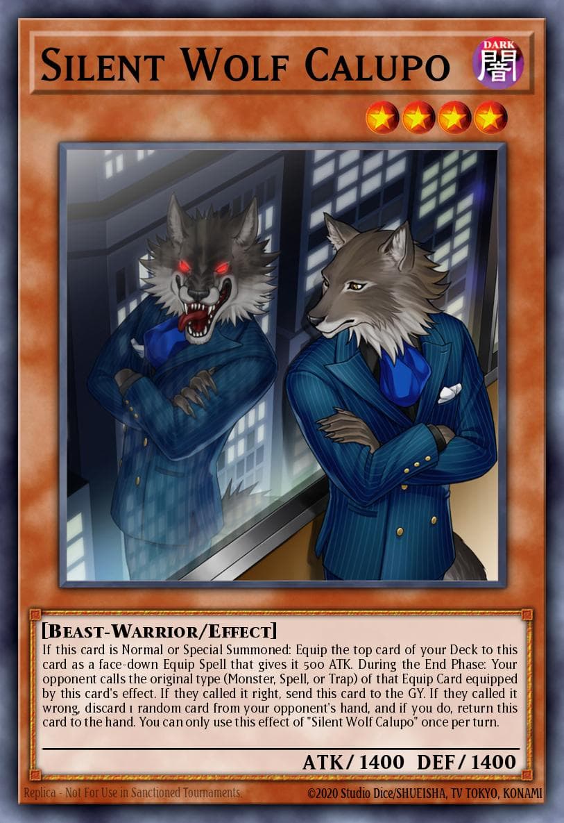 Silent Wolf Calupo 25th Anniversary Tin: Dueling Heroes Mega Pack card