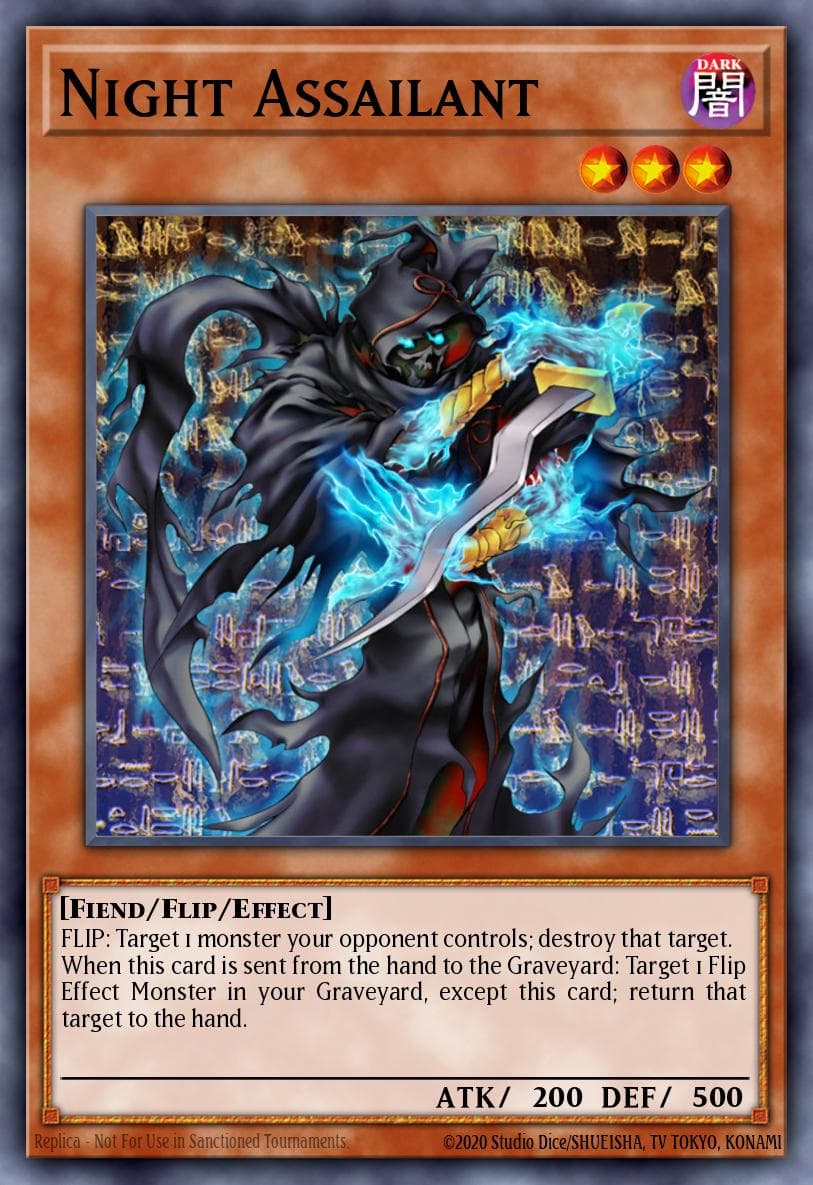 Night Assailant Speed Duel: Battle City Box card