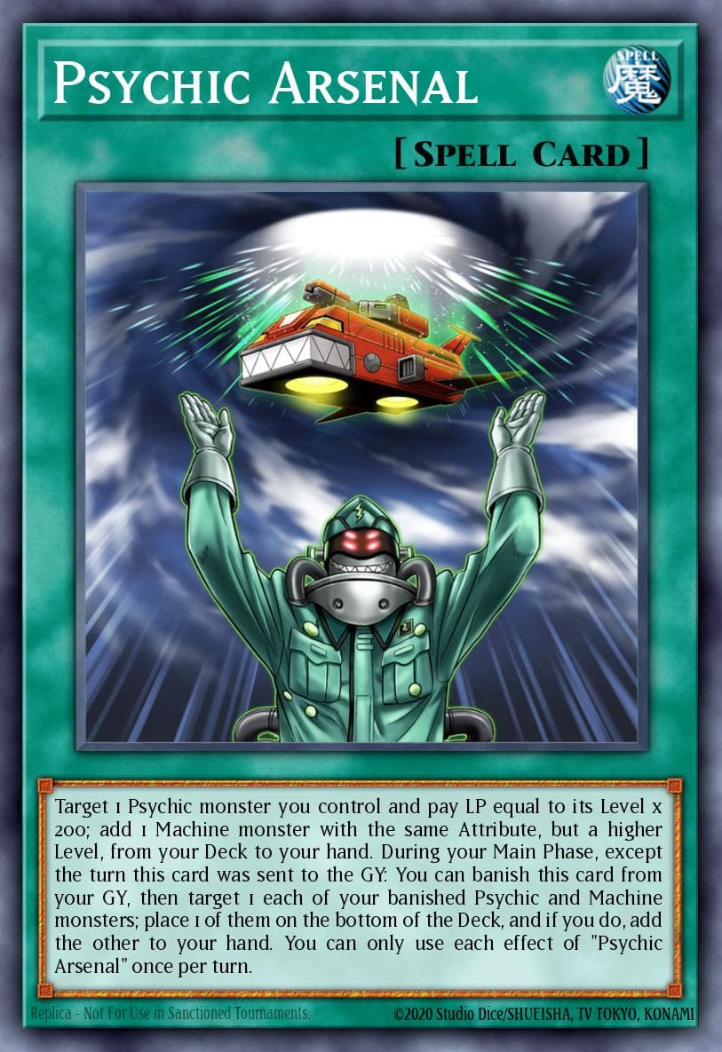 Psychic Arsenal 2025 Mega-Pack Tin card