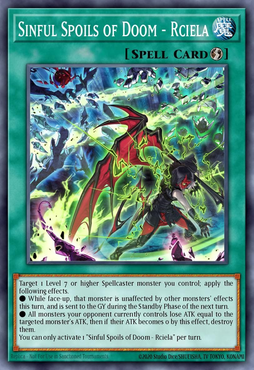 Sinful Spoils of Doom - Rciela 25th Anniversary Tin: Dueling Mirrors card