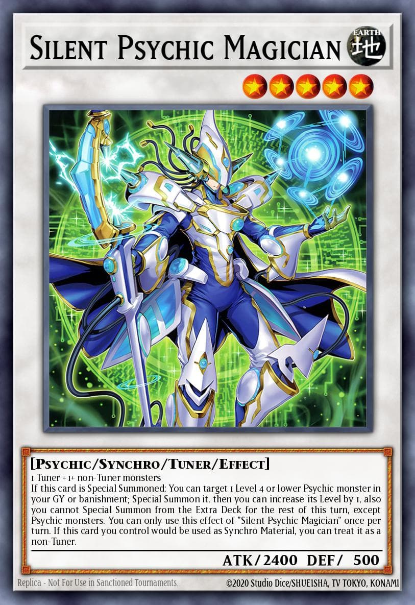 Silent Psychic Magician Duelist's Advance card