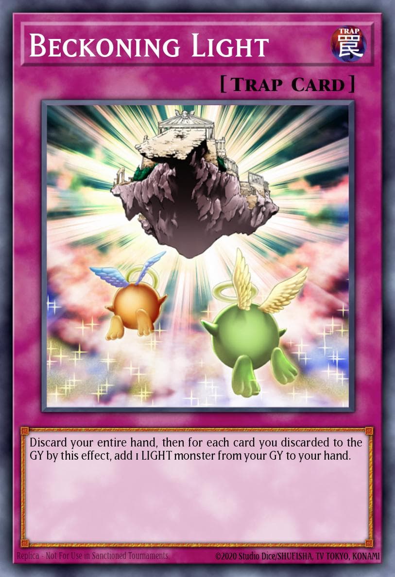 Beckoning Light Realm of Light Structure Deck card