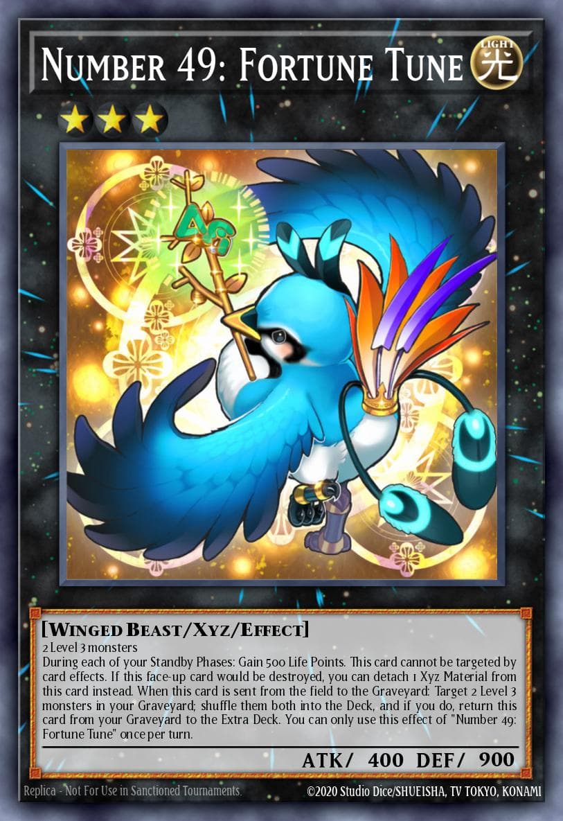 Number 49: Fortune Tune Number Hunters card