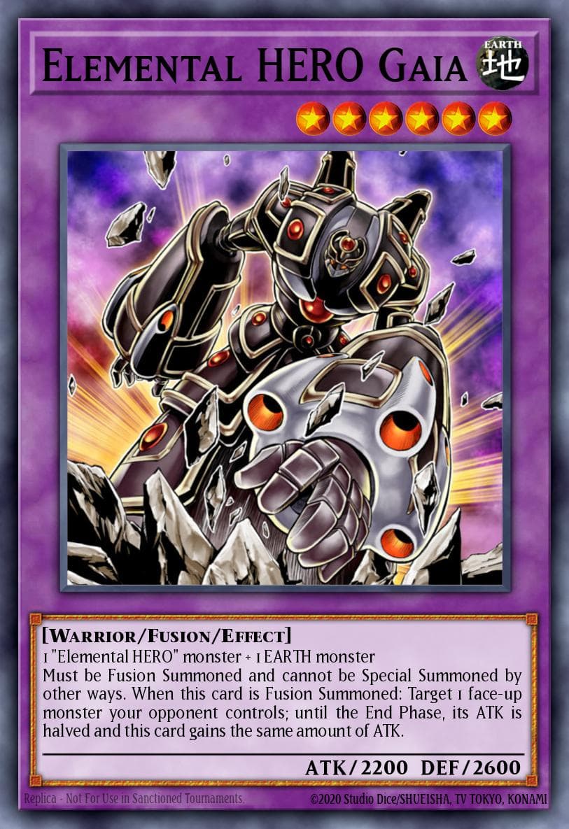 Elemental HERO Gaia Ancient Prophecy: Special Edition card