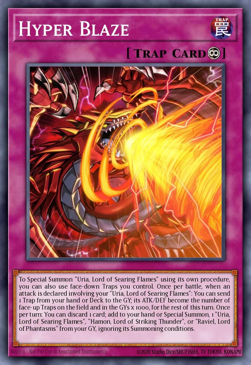 Hyper Blaze Structure Deck: Sacred Beasts card