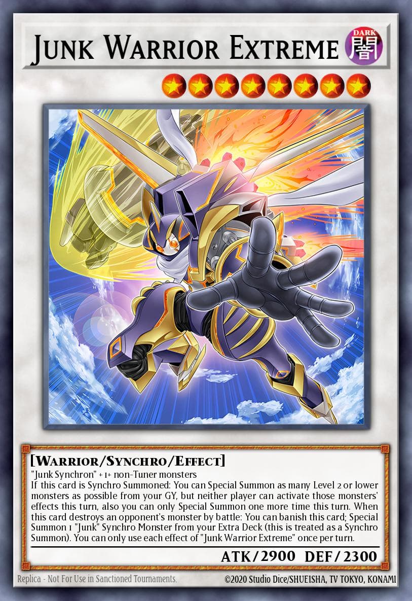 Junk Warrior Extreme Legendary 5D's Decks card