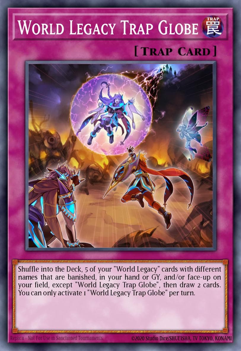 World Legacy Trap Globe Circuit Break Special Edition card