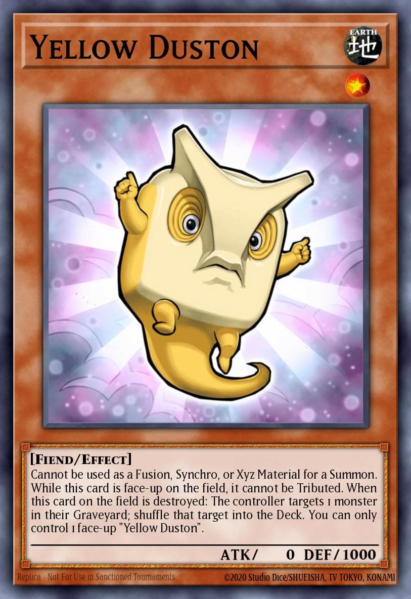 Yellow Duston Judgment of the Light: Deluxe Edition card
