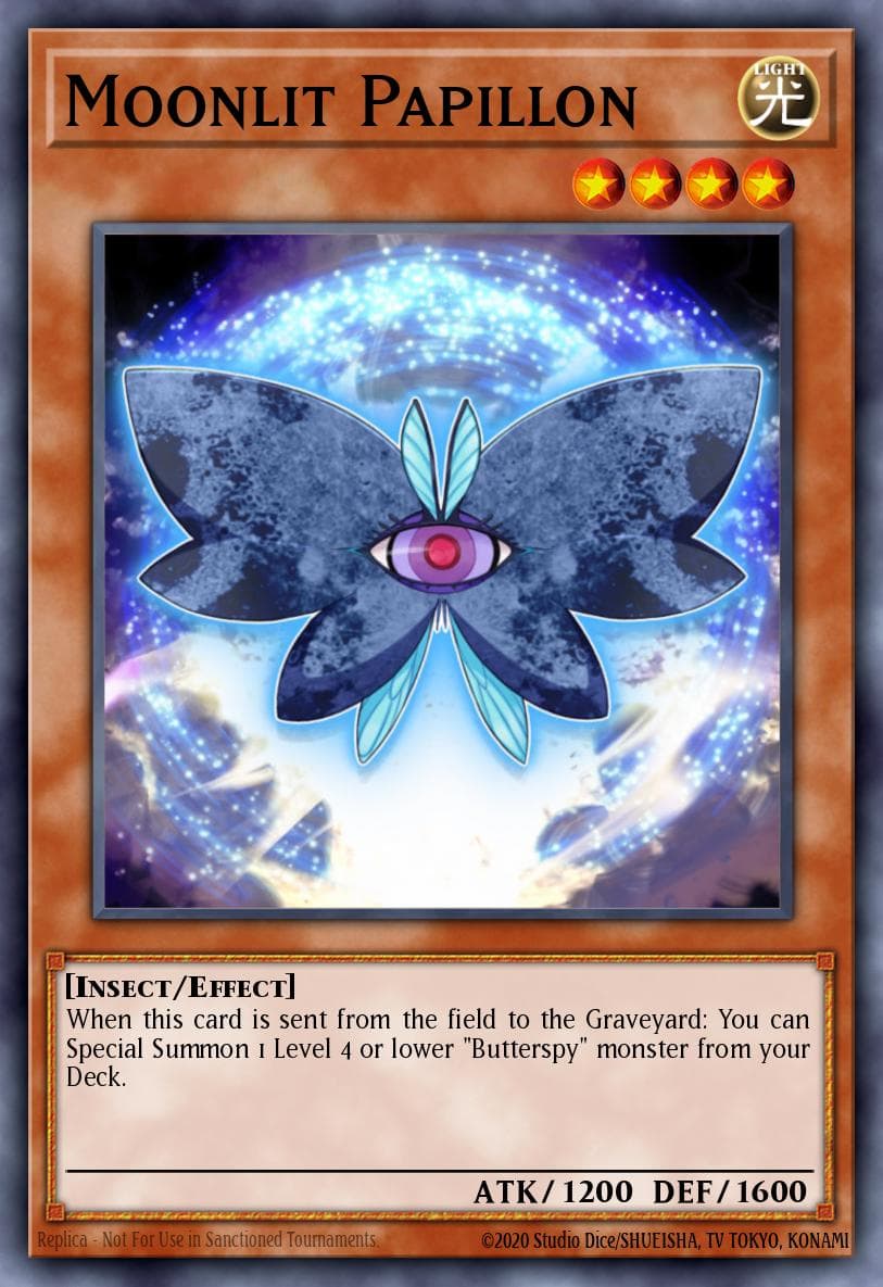 Moonlit Papillon Galactic Overlord Sneak Peek Participation Card card