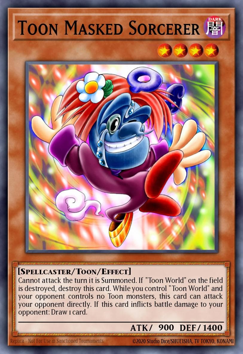Toon Masked Sorcerer Dark Beginning 2 card