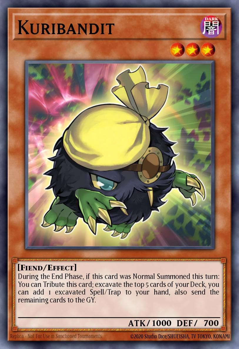 Kuribandit Pendulum Domination Structure Deck card