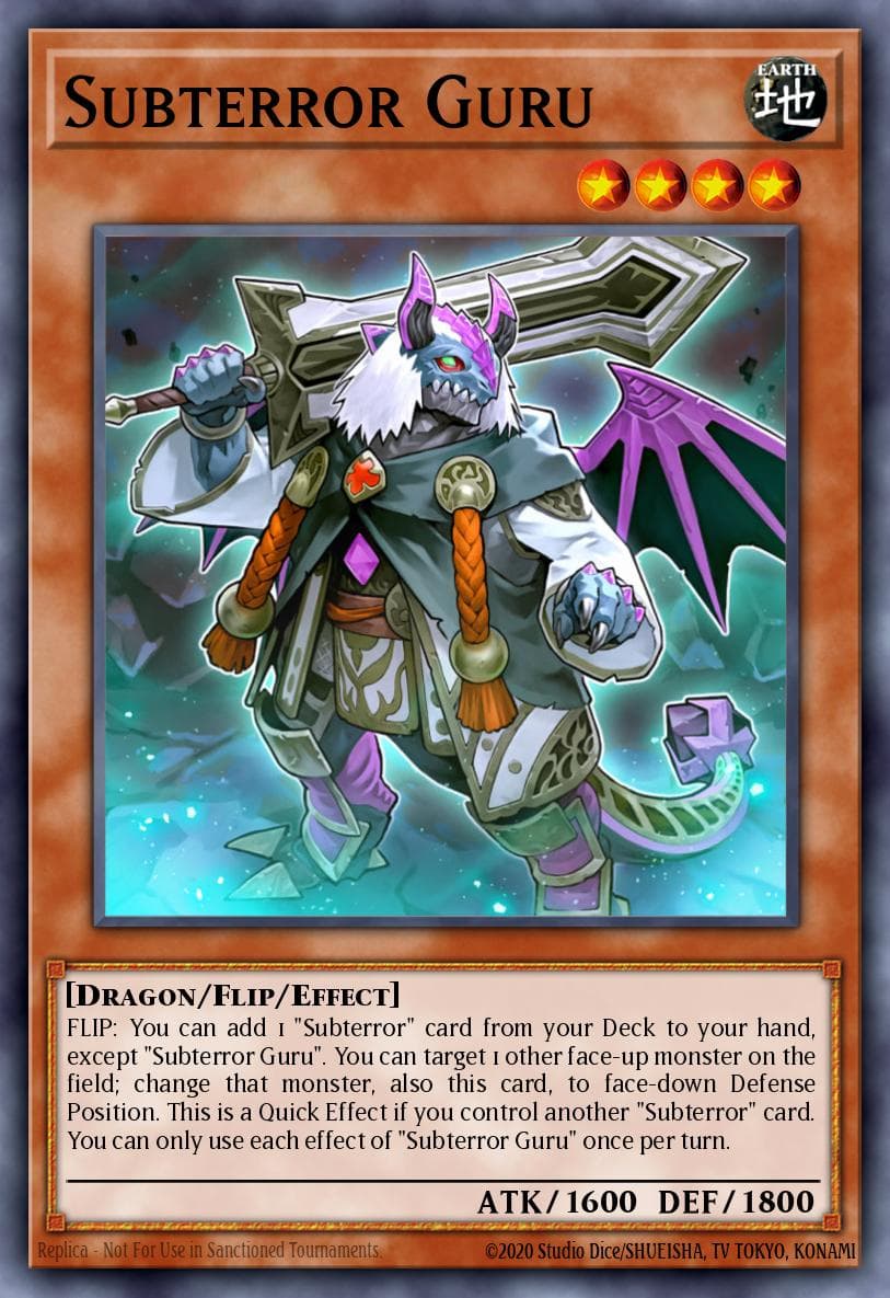 Subterror Guru Battles of Legend: Hero's Revenge card