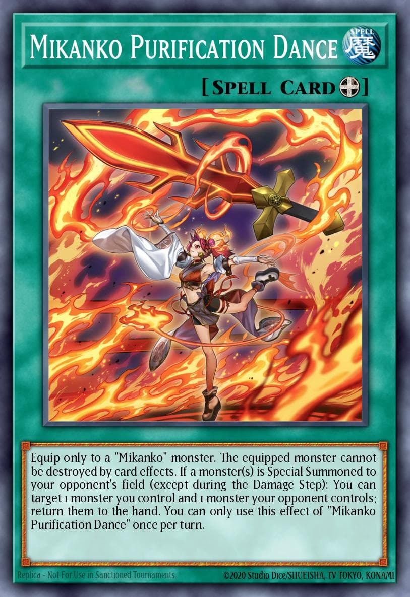 Mikanko Purification Dance Amazing Defenders card