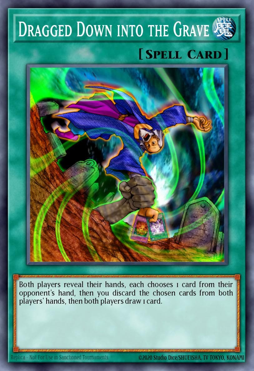 Dragged Down into the Grave Duelist Pack: Battle City card