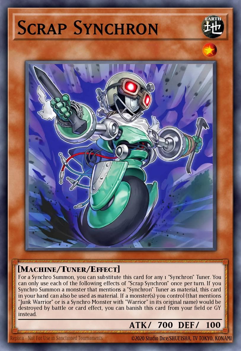 Scrap Synchron Legendary 5D's Decks card