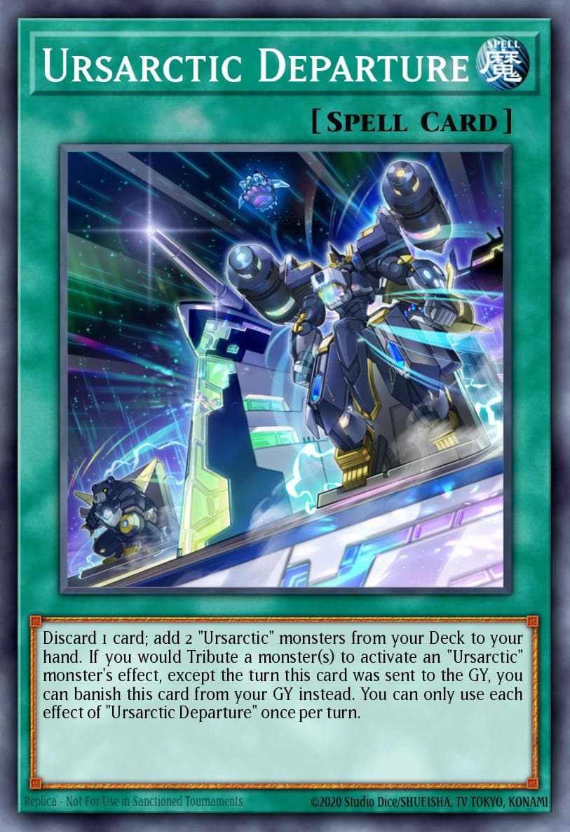 Ursarctic Departure Ancient Guardians card