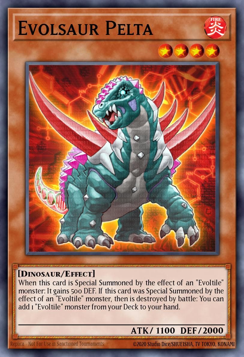 Evolsaur Pelta Photon Shockwave Sneak Peek Participation Card card