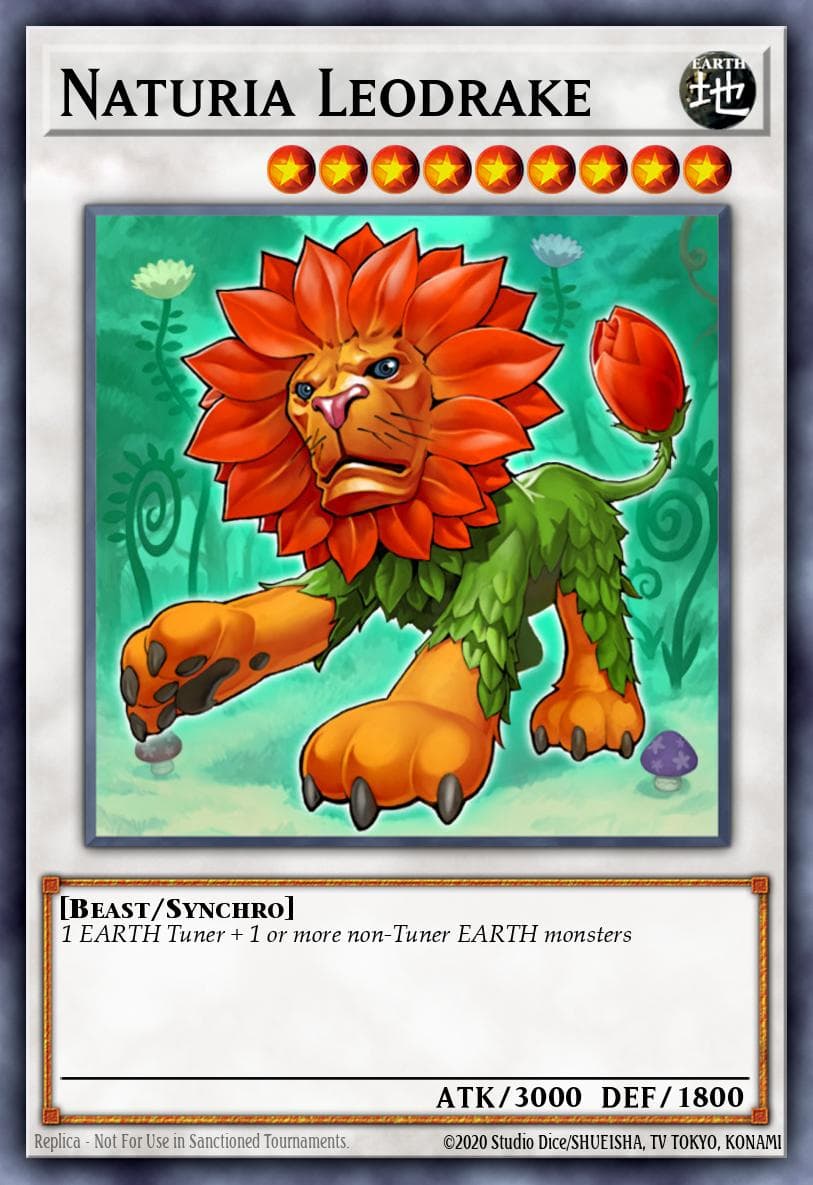 Naturia Leodrake Hidden Arsenal 2 card