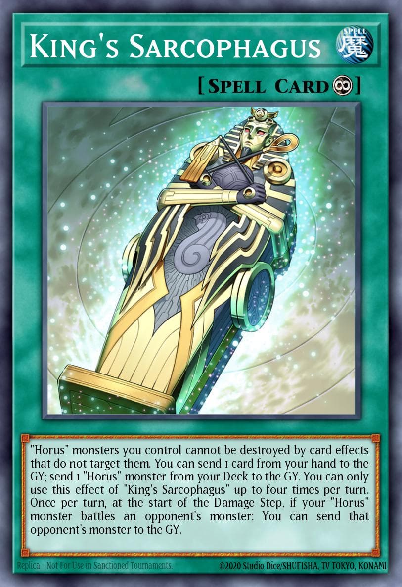 King's Sarcophagus THE CHRONICLES DECK: Spirit Charmers (All-Foil Edition) card