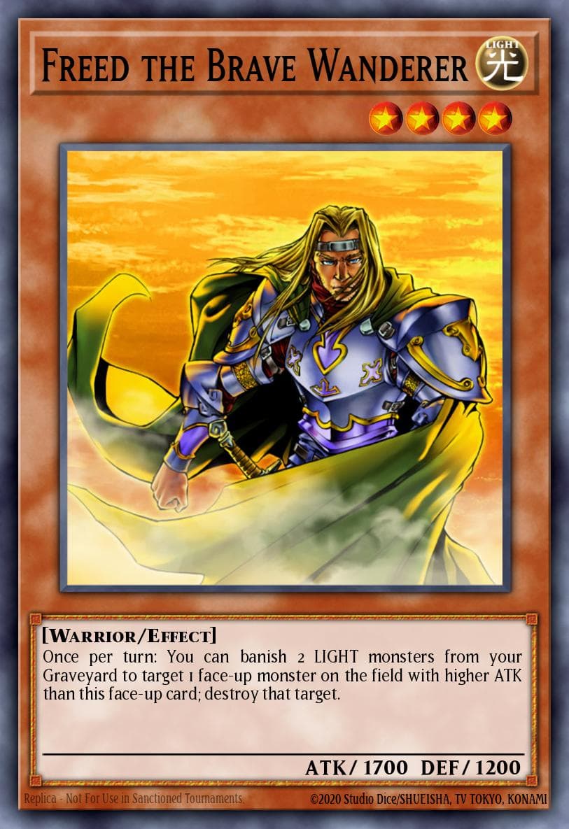 Freed the Brave Wanderer Dark Revelation Volume 2 card