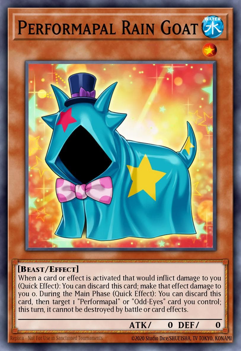 Performapal Rain Goat 2016 Mega-Tin Mega Pack card