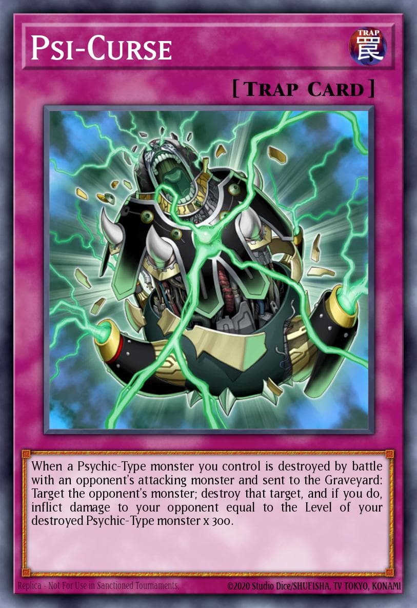 Psi-Curse 遊戲王 card