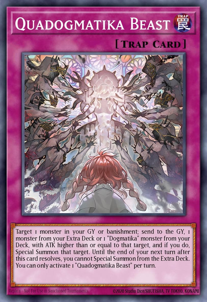 Quadogmatika Beast Doom of Dimensions card