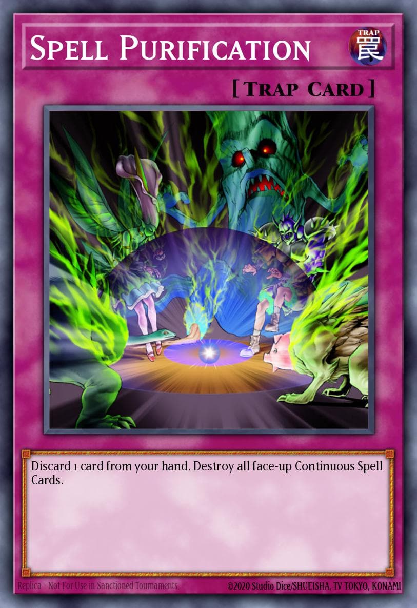 Spell Purification Speed Duel: Battle City Box card