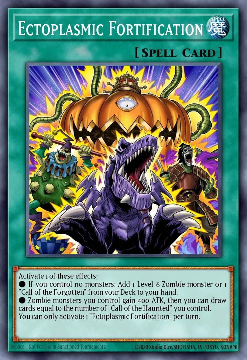 Ectoplasmic Fortification Maze of Muertos card