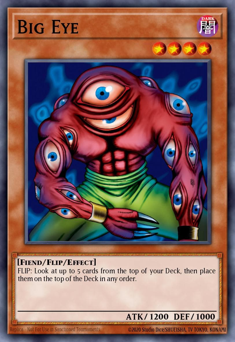 Big Eye Metal Raiders card