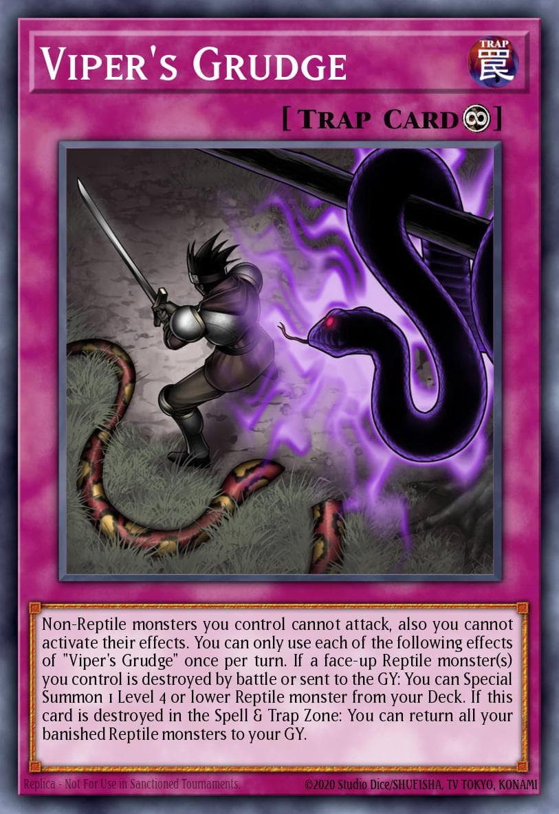 Viper's Grudge Battles of Legend: Monstrous Revenge card