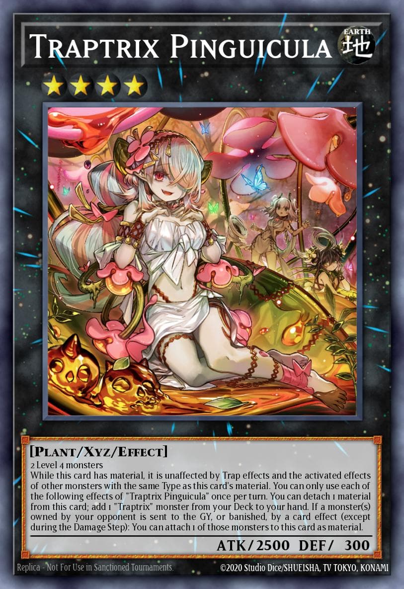 Traptrix Pinguicula Structure Deck: Beware of Traptrix card