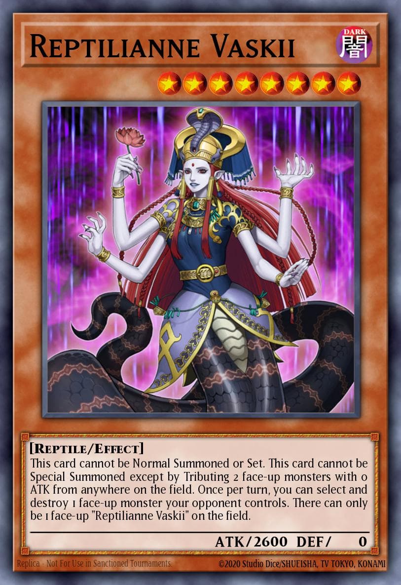 Reptilianne Vaskii Absolute Powerforce: Special Edition card