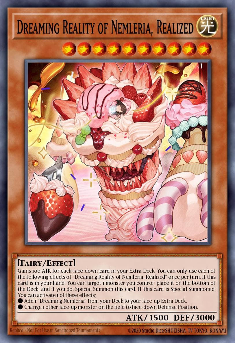 Dreaming Reality of Nemleria, Realized Duelist Nexus card