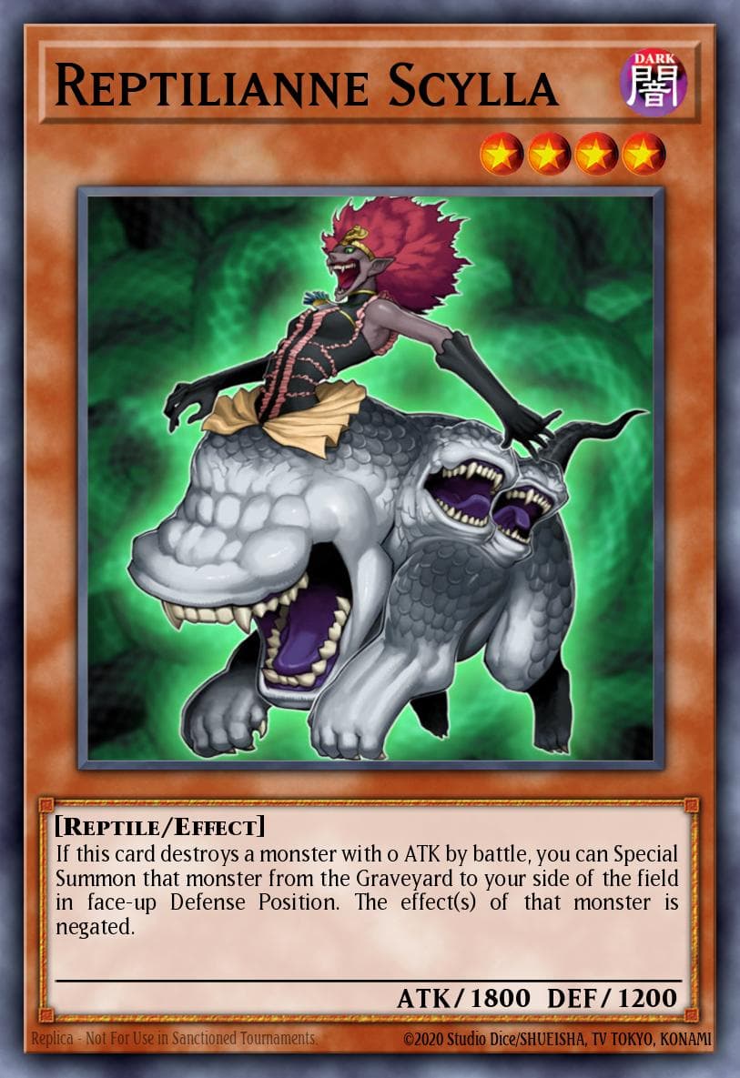 Reptilianne Scylla Stardust Overdrive: Special Edition card