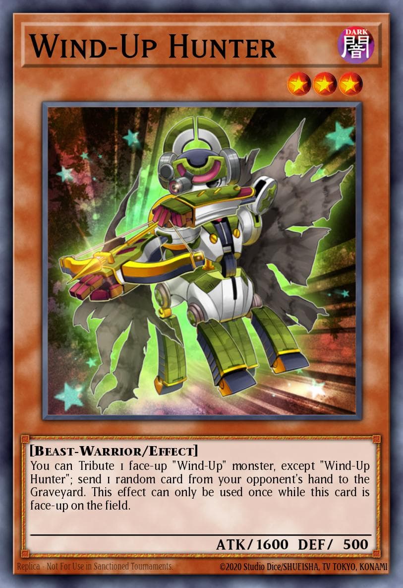 Wind-Up Hunter Photon Shockwave Sneak Peek Participation Card card