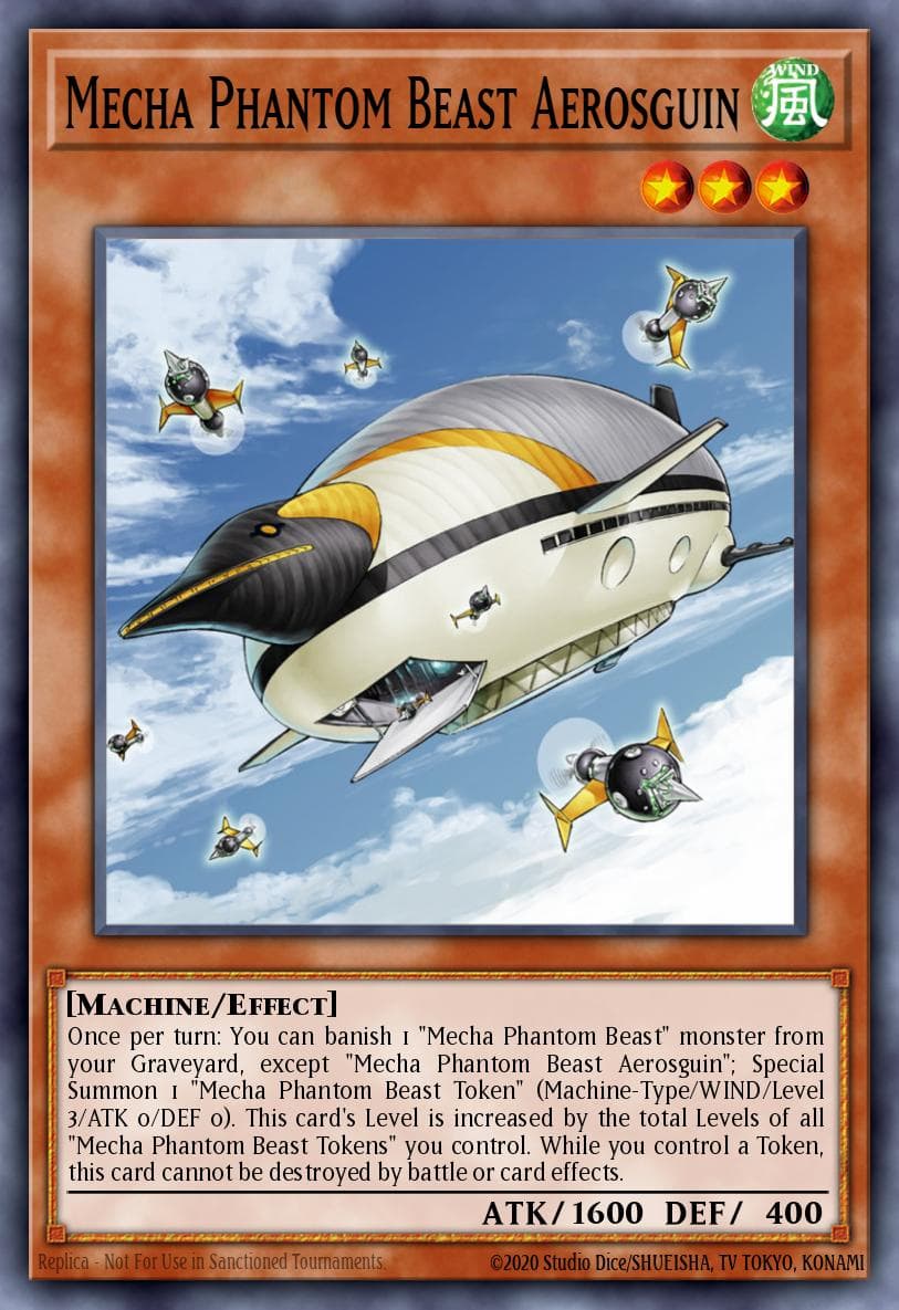 Mecha Phantom Beast Aerosguin 2014 Mega-Tin Mega Pack card