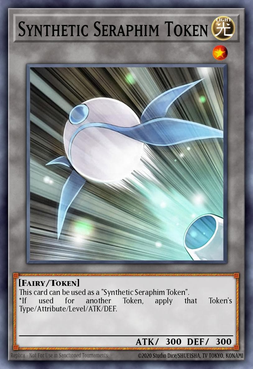 Synthetic Seraphim Token Structure Deck: Wave of Light card