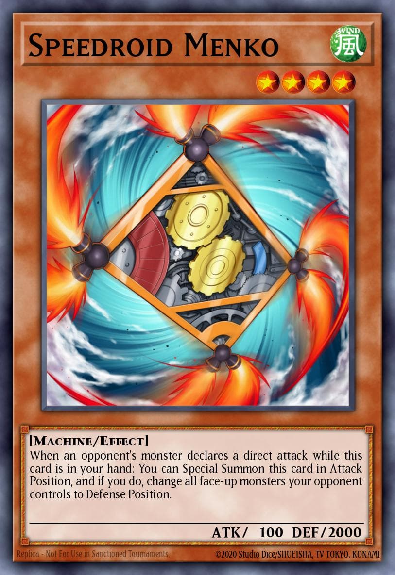 Speedroid Menko High-Speed Riders card