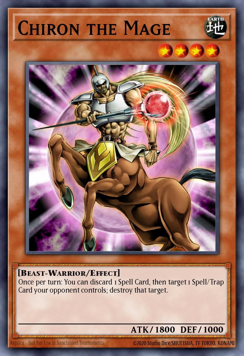 Chiron the Mage Dark Revelation Volume 3 card