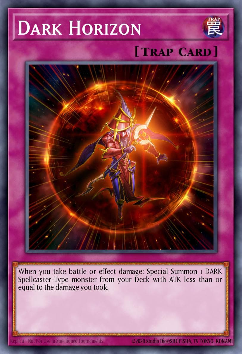Dark Horizon Yu-Gi-Oh! The Dark Side of Dimensions Movie Pack: Gold Edition card