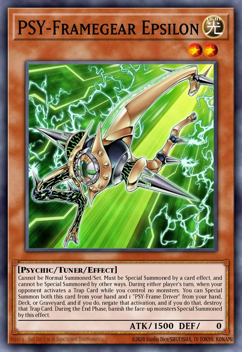 PSY-Framegear Epsilon High-Speed Riders card